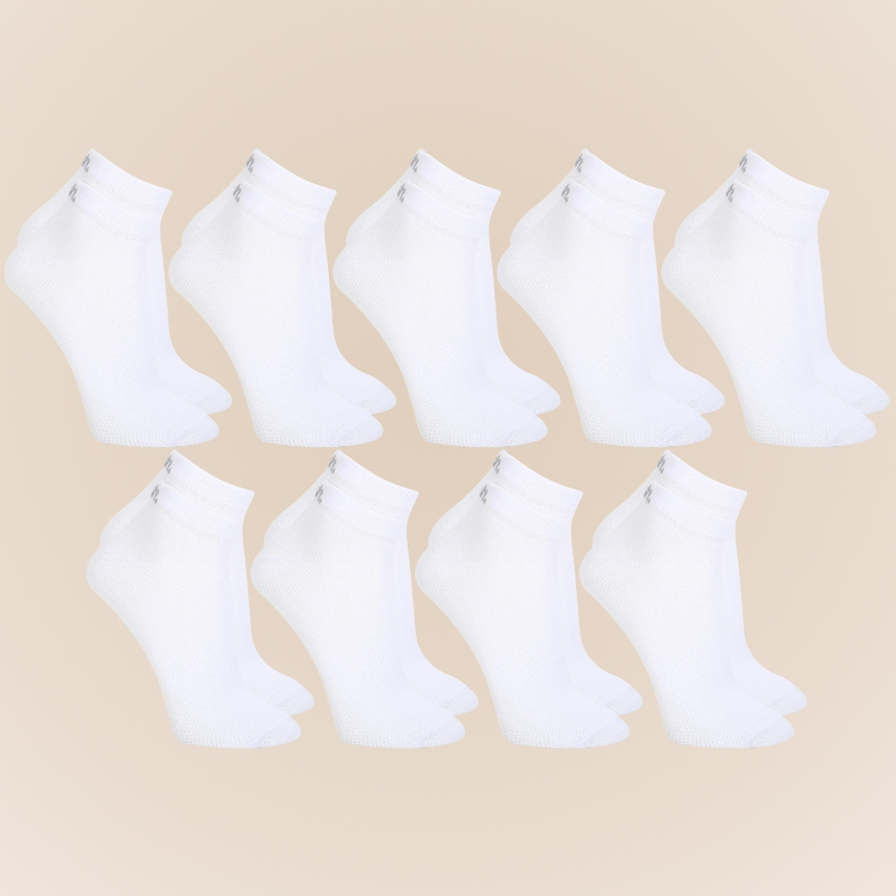 Kit 9 Pares De Meias Curta Mash Original Esportiva Algodao Soquete Cano Curto