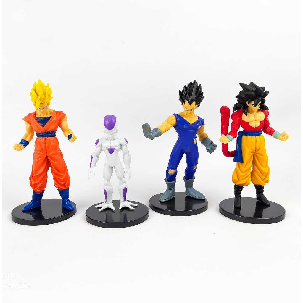 Action Figures Goku Super Saiyajin Luminoso Dragon Ball Z Heros in Box