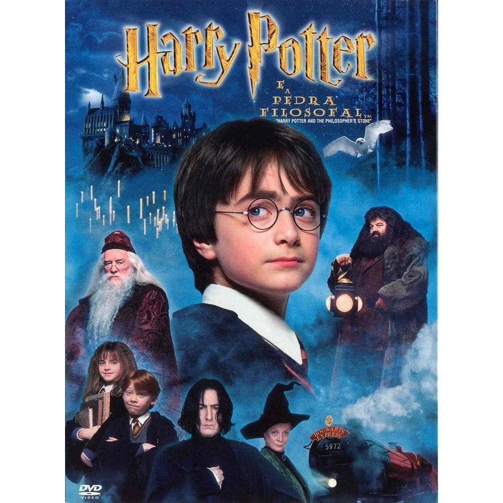 DVD DUPLO RARO: HARRY POTTER E A PEDRA FILOSOFAL / NOVO OKm / IMPECÁVEL ...