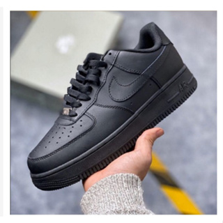 Tênis Nike Air Force 1 Branco Unissex Novo a Pronta Entrega Black