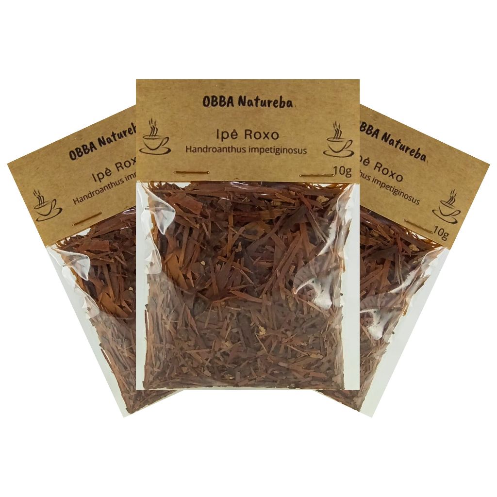 3 Pacotes Chá de Ipê Roxo | Alta Qualidade | 100% Natural para Cha ...