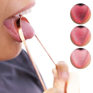 Raspador Limpador Higienizador De Língua De Cobre - Ayurveda