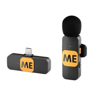 Microfone de Lapela Mic-S1 e Mic-S10 Sem Fio Wireless Conexão iOs Original