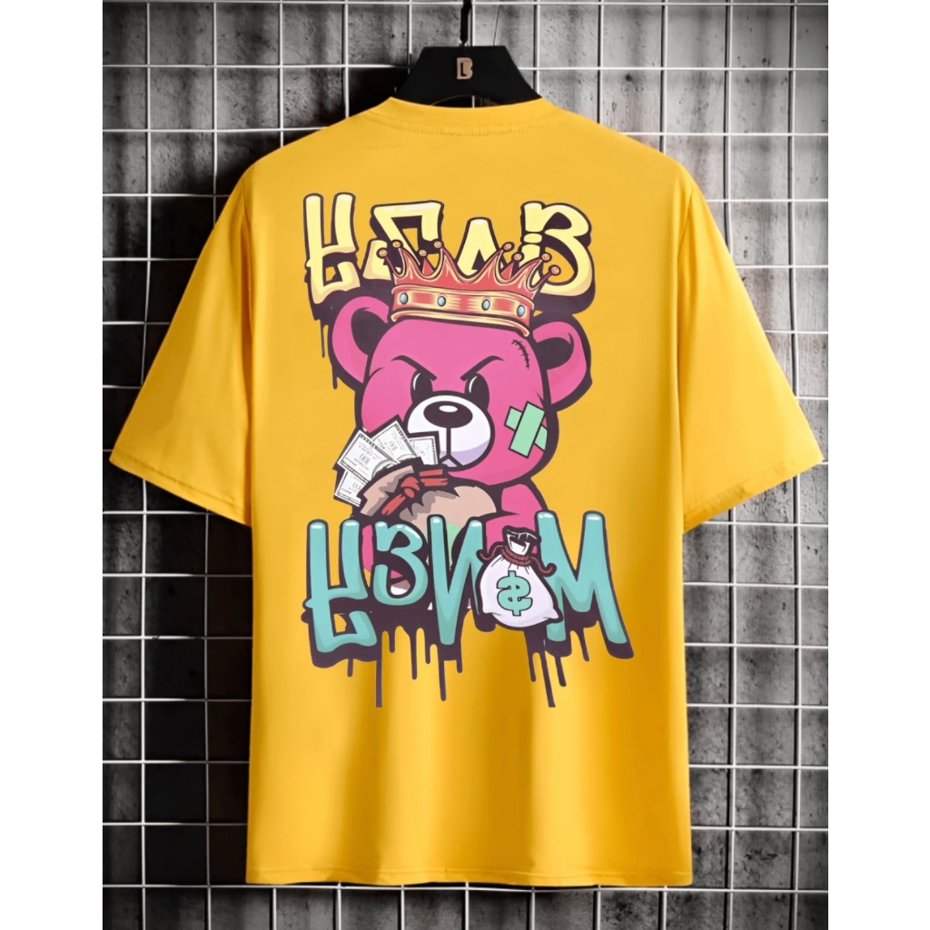 Camiseta Streetwear Urso Money