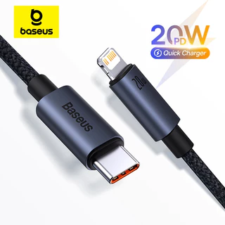 Cabo iPhone PD20W USB-C Lightning Baseus Turbo Reforçado