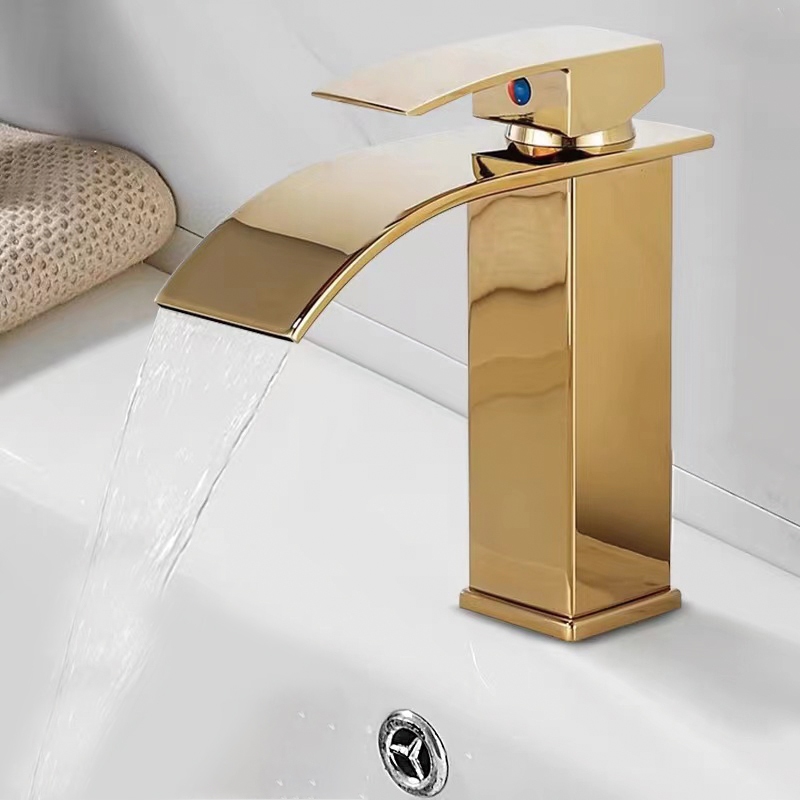 Torneira de lavatório de aço inoxidável de alta qualidade Torneira de lavatório de lavandaria