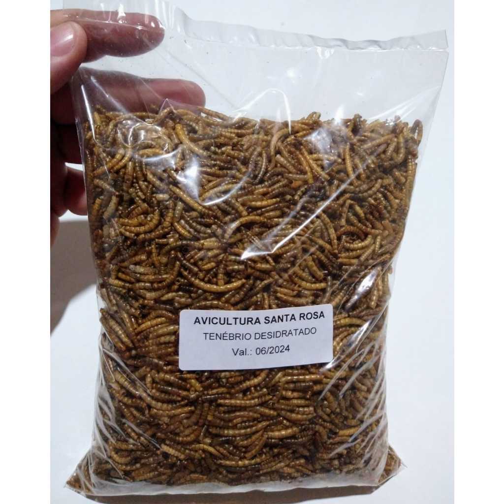 Tenébrio Molitor Desidratado - 250g