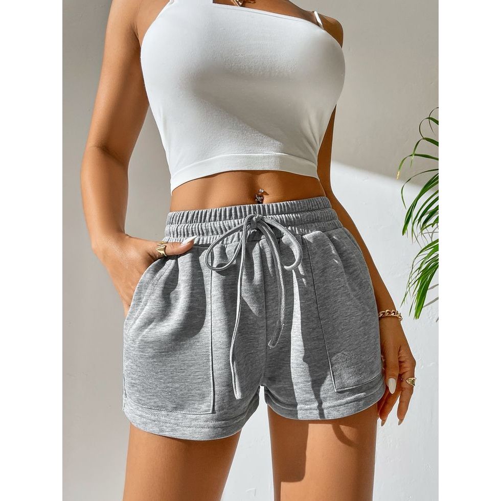 Shorts Feminino Atacado Bermudas Femininas Tipo Moletom Top