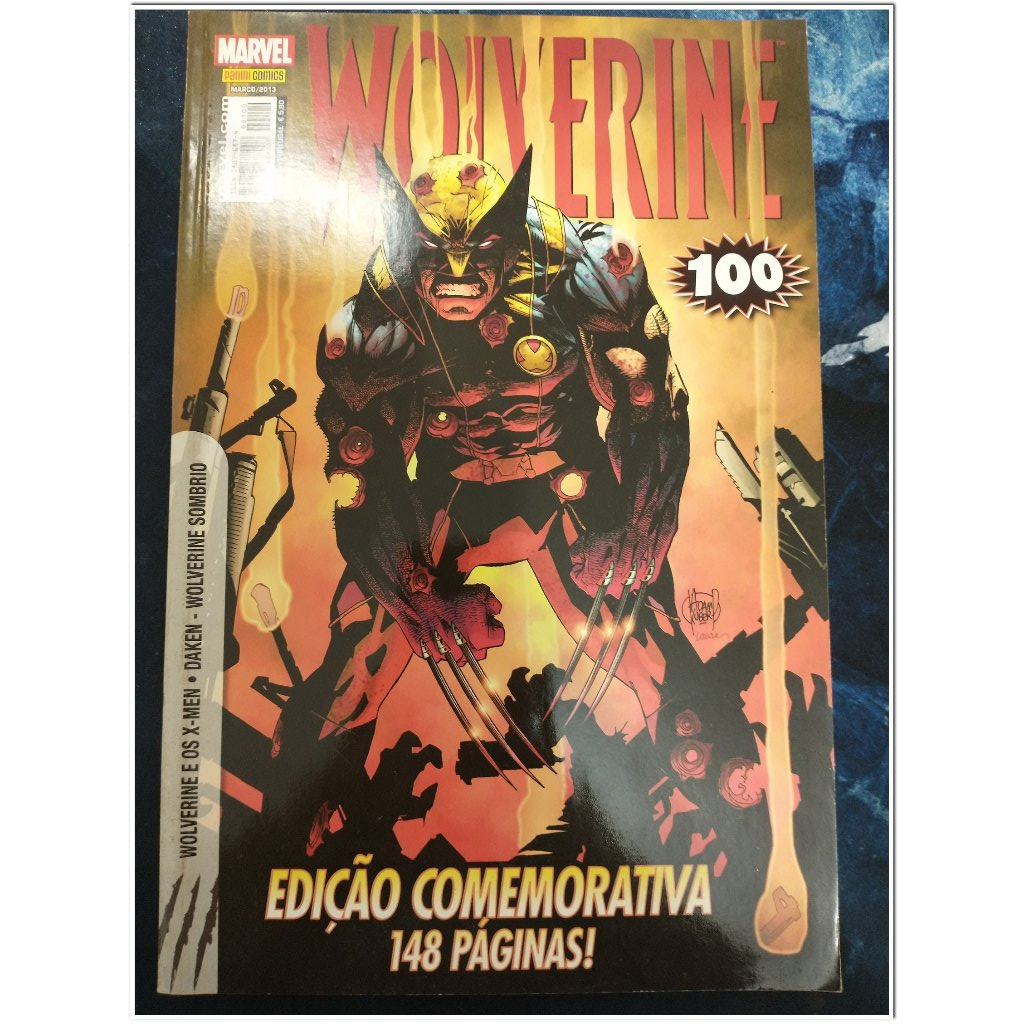 Marvel -hq- Wolverine 100 - Edição Comemorativa 