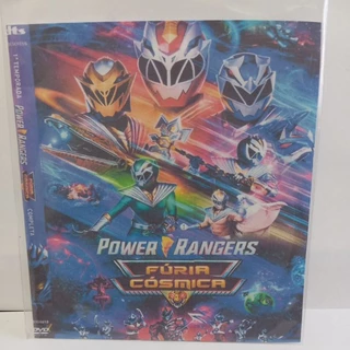 dvd Power Rangers fúria cósmica raridade novo copia
