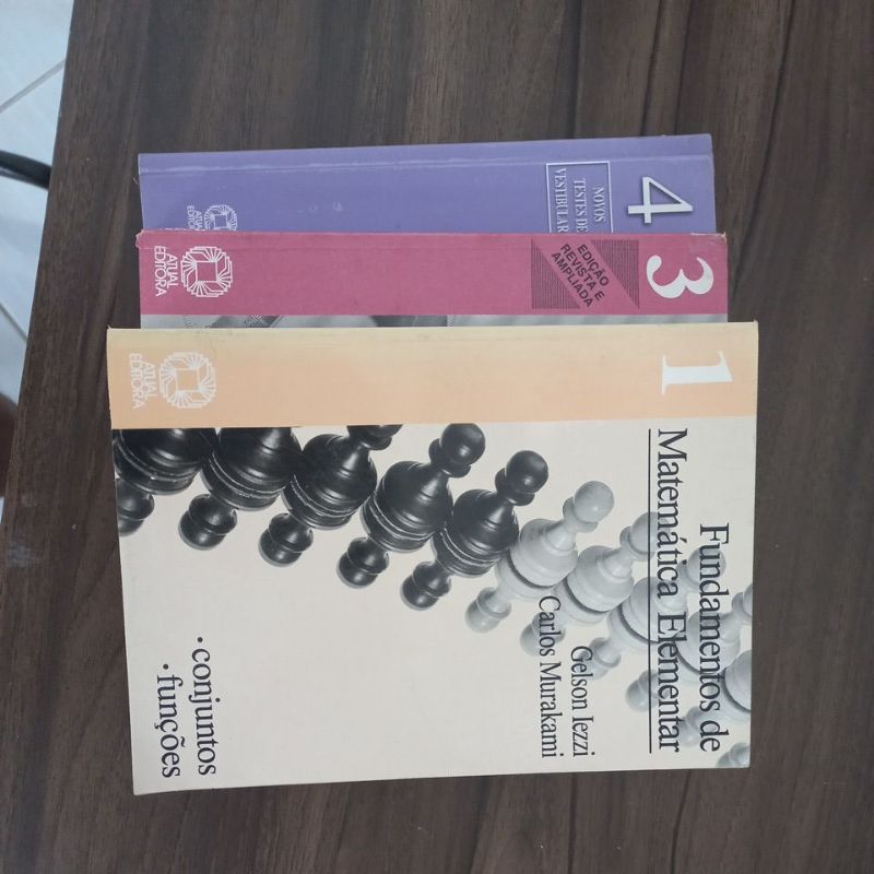 Fundamentos De Matemática Elementar Vols 1 3 4 Fme Shopee Brasil