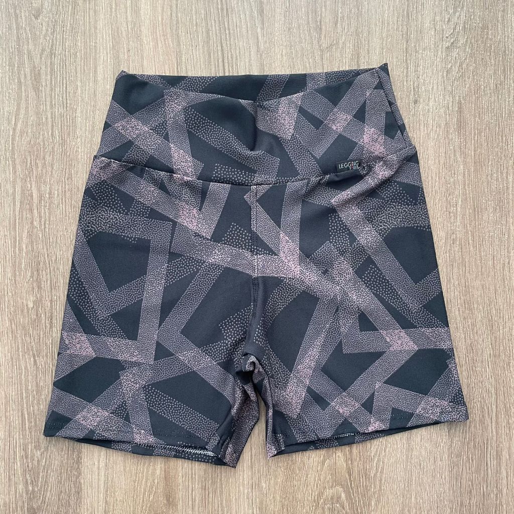 Short meia coxa Academia/Cós alto/Fitness Diversas