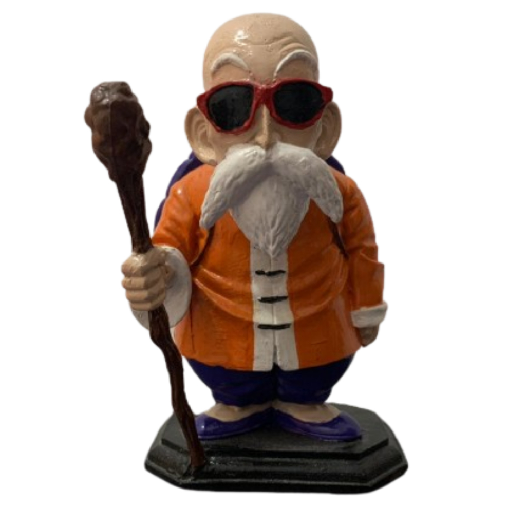 Boneco Mestre Kame 16 Cm Dragon Ball Z Oculos Sai