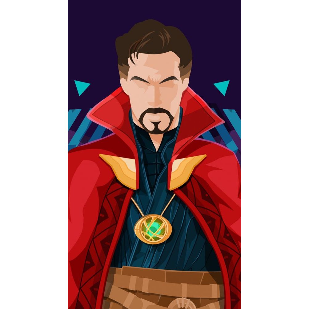 Placa decorativa 20x30 filme MARVEL Doutor Estranho Loki Thor