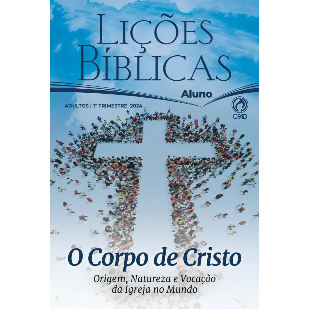 Revista EBD Grande CPAD 1º Trimestre 2024 Letra Gigante ALUNO