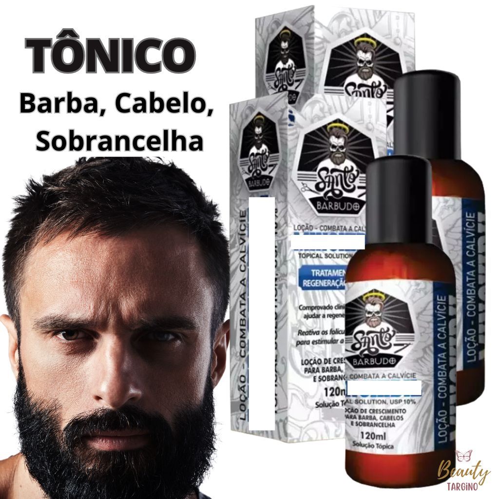 Tônico Original Blend Cresce Cabelo Barba e Sobrancelha 10% Exclusivo super Promoção