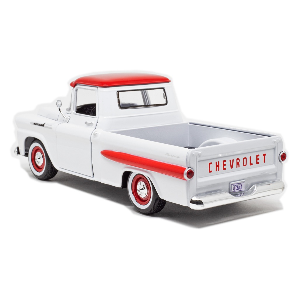 Miniatura em Metal Pickup Chevrolet Apache Fleetside 1958 1/24