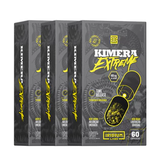 Kit 3x Kimera Extreme - Termogênico 420mg Cafeína 180 Comps