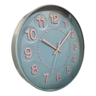 Relógio Parede Redondo Decorativo Sala Quarto Cozinha 30cm
