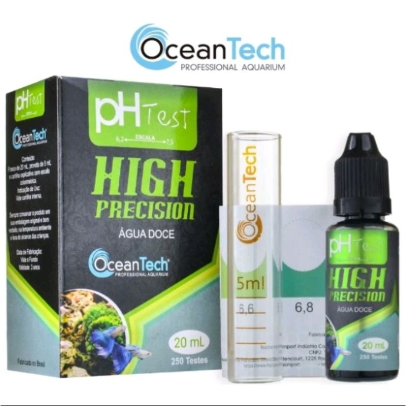 Teste de PH oceantech alta precisão para aquários e lagos