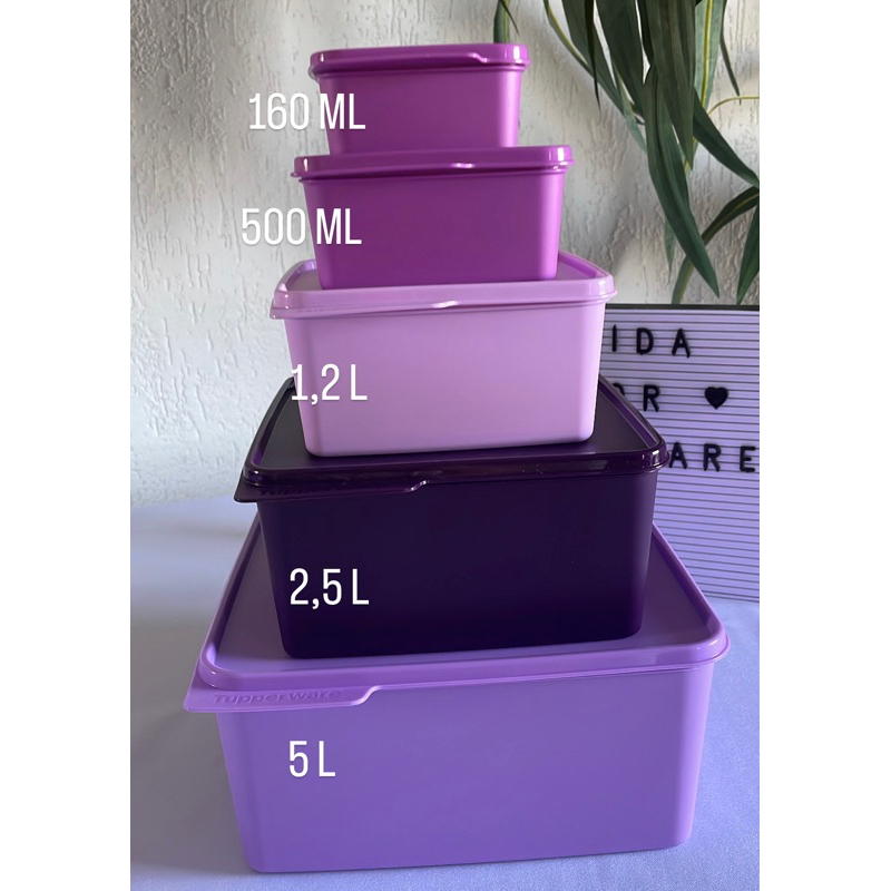 Kits Basic Line Tupperware. | Shopee Brasil