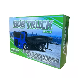 Kit para montar Miniatura Bob Truck com carroceria escala 1/32