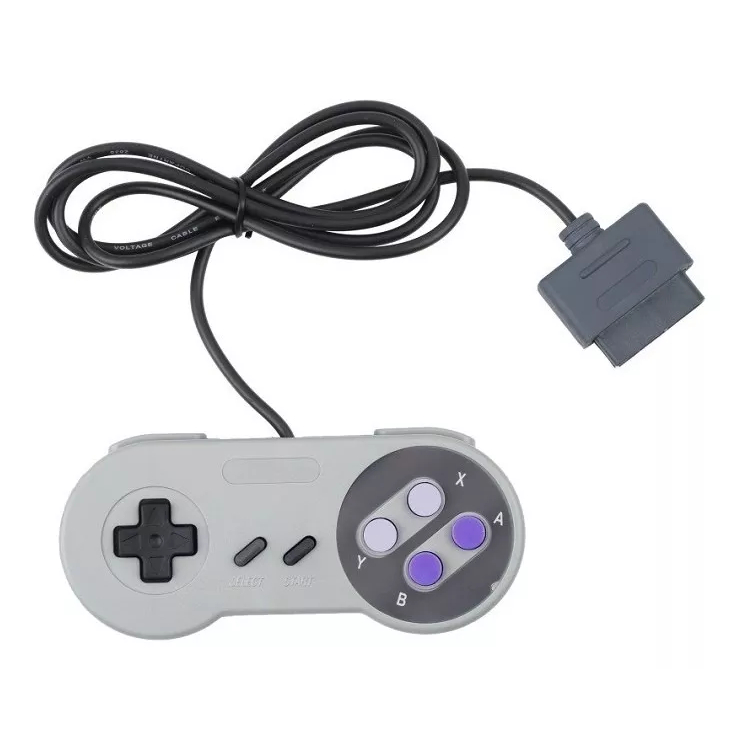 Controle Joystick Manete Compatível Super Nintendo Snes Similar Original Novo