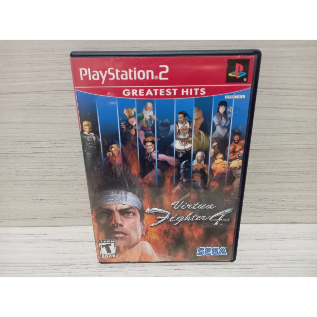 Jeu PS2 Virtua Fighter 4 Complet – Version Boîte, Manuel – Bon état – Occasion
