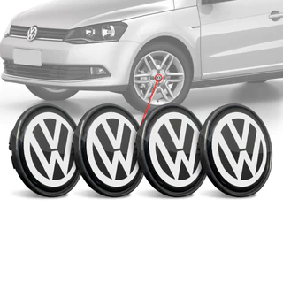 Jogo Calotinha Miolo de Roda Volkswagen Liga Leve Gol G5 G6 G7 Saveiro Voyage Fox Polo Top de Linha em Oferta na Shopee