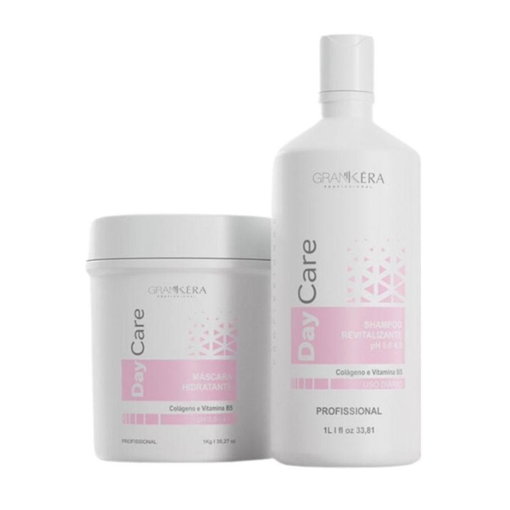 Kit Day Care KERANZA / GRANKERA (shampoo e máscara ) | Shopee Brasil