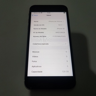 Bateria iPhone SE 2ª Geração 2020 - Sem Flex - Original