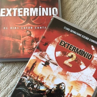 2 DVDs O Extermínio + O Extermínio 2 / horror terror