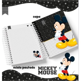 Caderno Universitário Mickey/Minnie