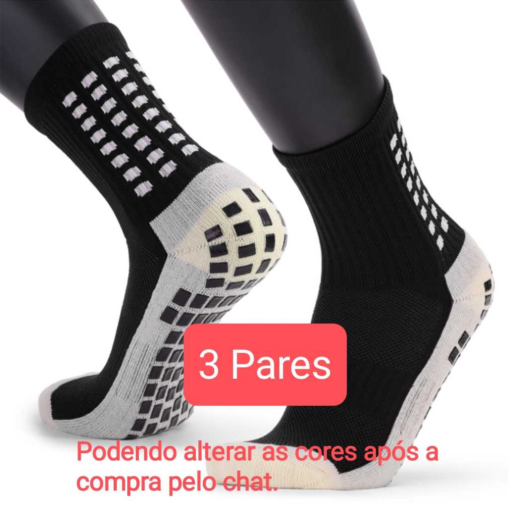 Meia Antiderrapante Super Socks #Combo 2