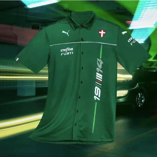 Camisa de time tailandesa 1.1 23/24 Palmeiras Polo Motorsport F1 Abel Ferreira Limited