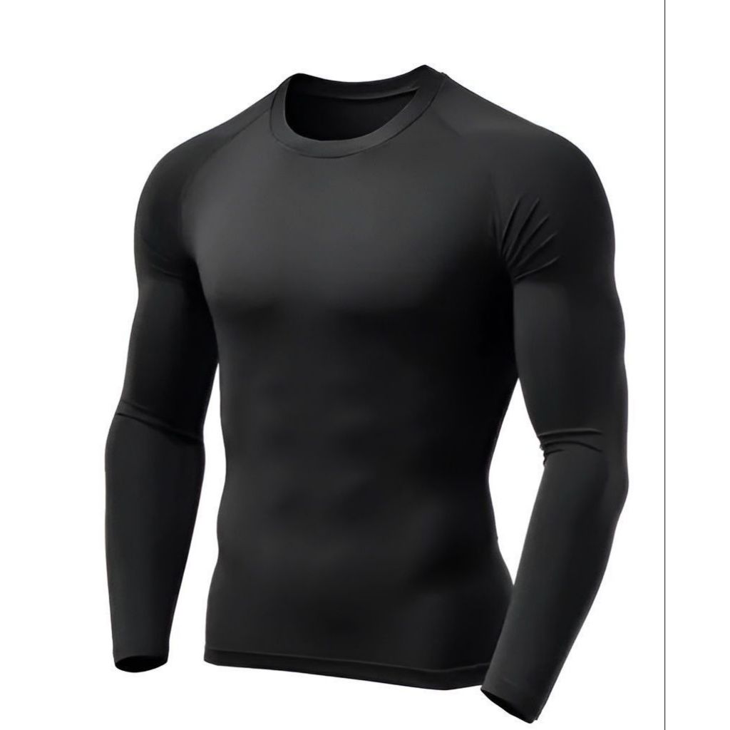 Camisa Térmica Proteção Uv 50+ Segunda Pele Camiseta Blusa Malha Fria Unissex Academia Manga Longa