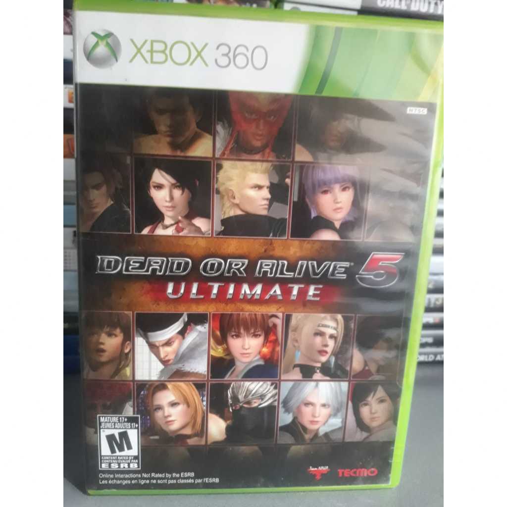 Dead or Alive 5 Ultimate Mídia Física Original (Seminovo) para Xbox 360 ...