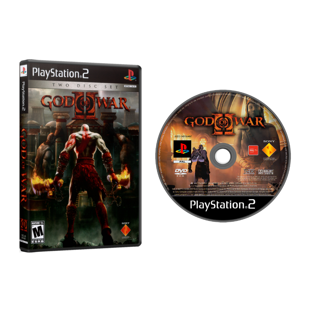 Jogo God of War 2 para Playstation 2 PS2