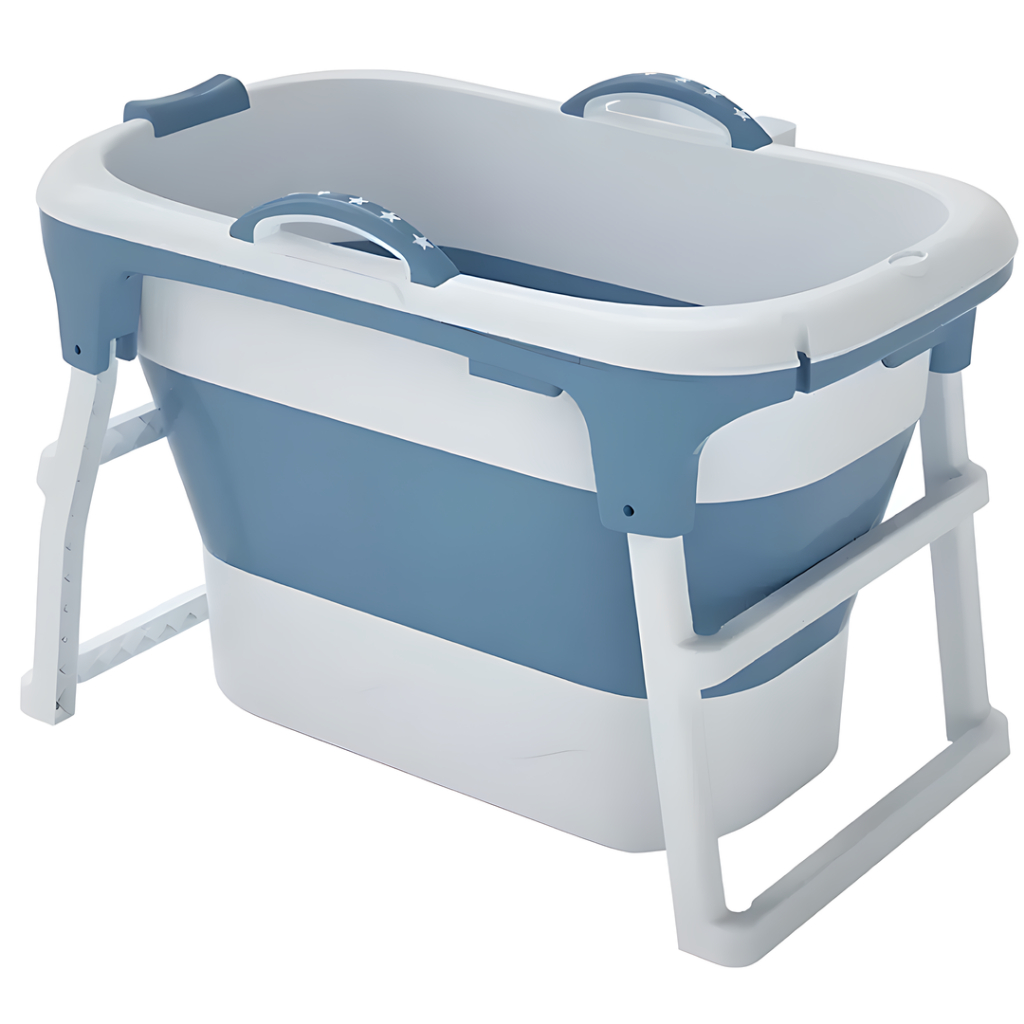 Banheira Portátil Dobrável Grande Adulto 105cm Para Box