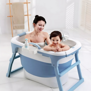 Banheira Para Bebê Dobrável Retrátil 40l Infantil Vitoriana Cor Rosa