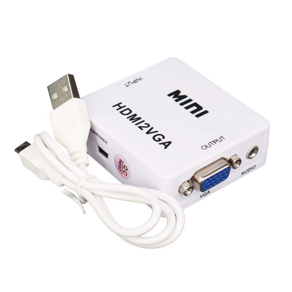 Mini Conversor (HDMI) para (VGA) E-THINK