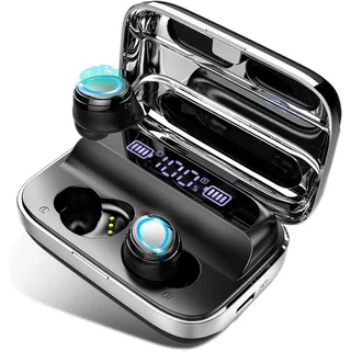 Fone de Ouvido Bluetooth Sem Fio Digital F9 Alta Qualidade Intra Auricular em Oferta na Shopee