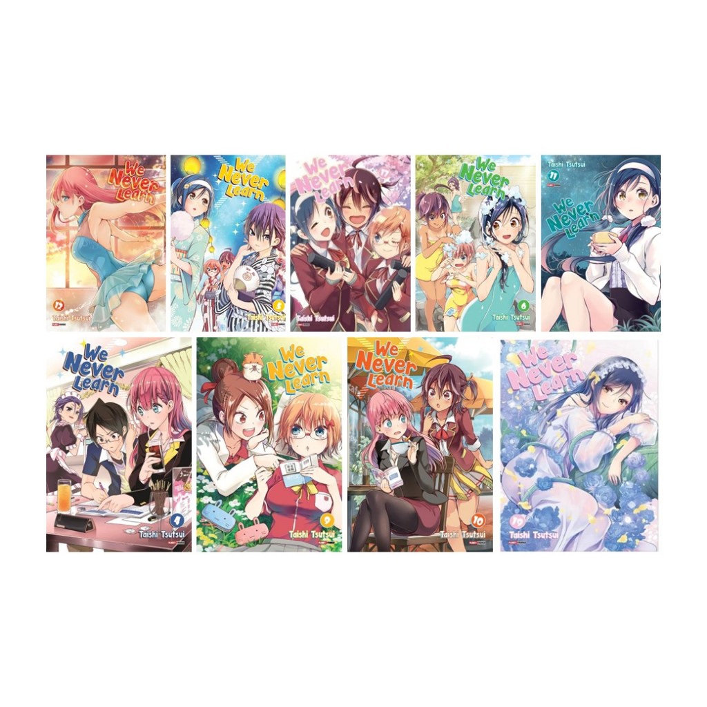 Livros - We Never Learn (Vol. 4,5,6,9,10,11,12,17,19) - vendidos  separadamente | Taishi Tsutsui | Capa Comum | Novo/Lacrado | Editora Panini  | Shopee Brasil