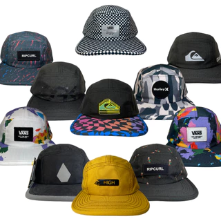 Boné Five Panel Marcas de Skate e Surf Famosas Diversas Marcas e Modelos