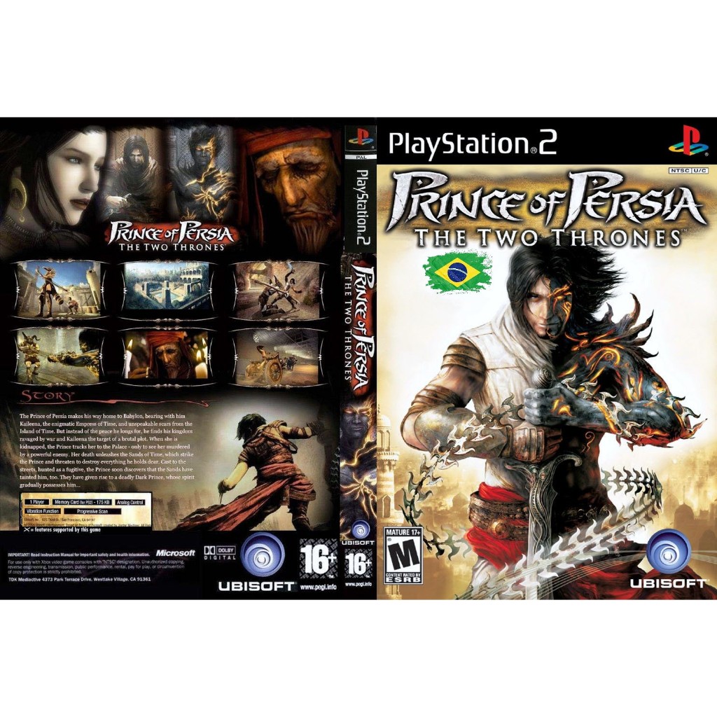 Prince of Persia Sands of Time - Original PS2 - Escorrega o Preço