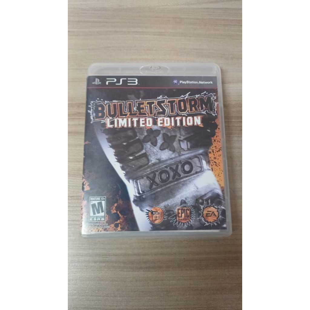 Bulletstorm Limited Edition - Ps3 - Mídia Física Original