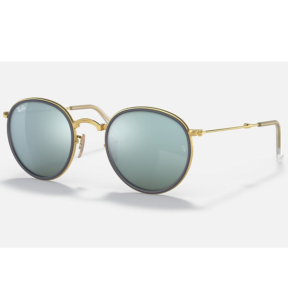 Óculos de Sol Ray Ban Round Folding/Dobrável RB3517 001/30