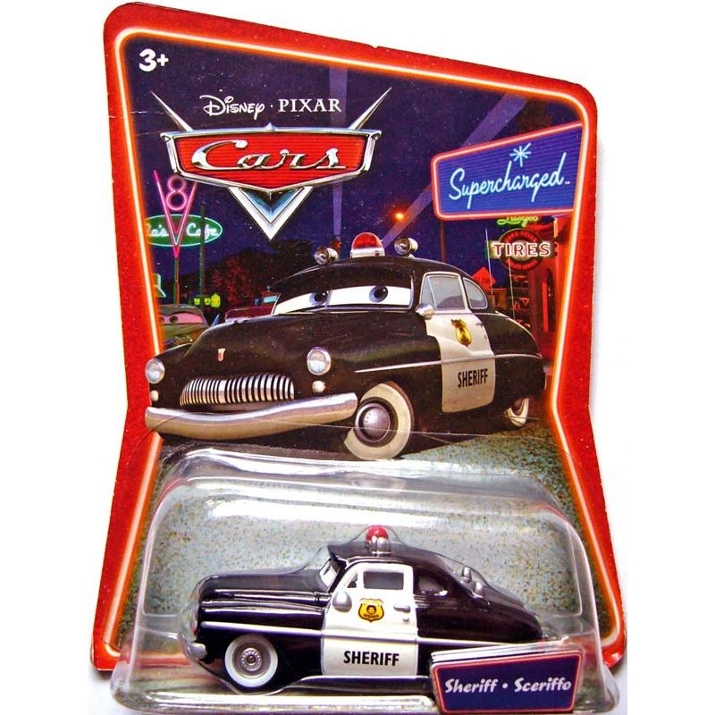 Disney Cars Sheriff Xerife Mattel Shopee Brasil