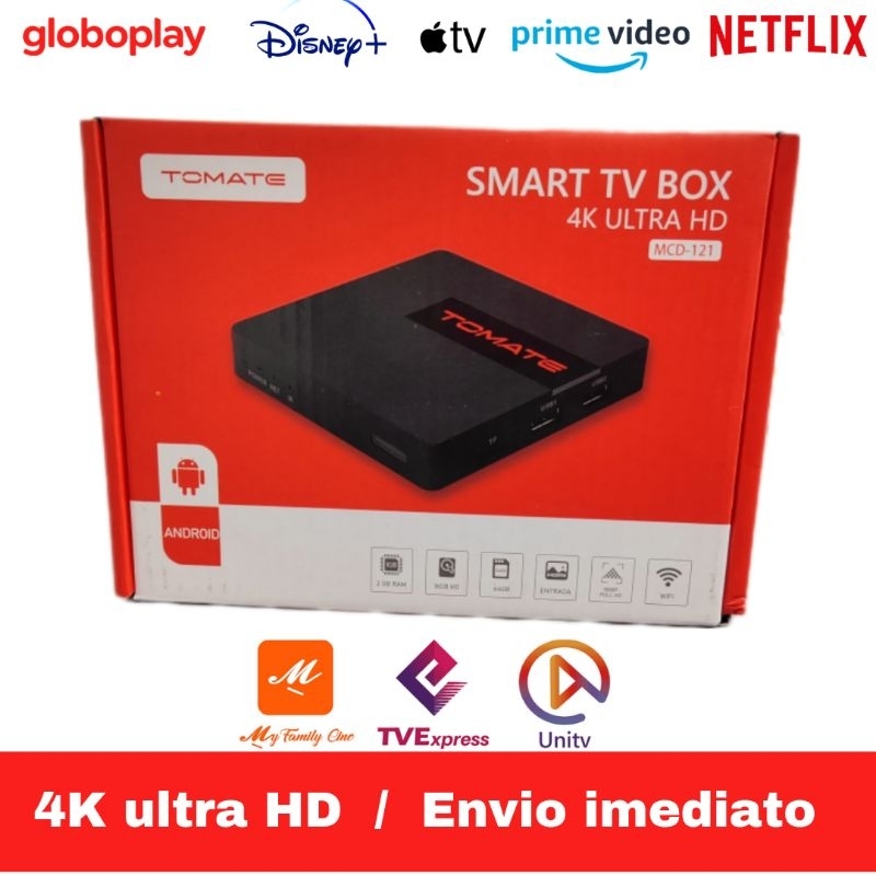 Smart tv box original 2024 4K ultra HD 🍅