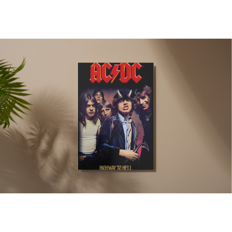 QUADRO DE MDF 20X28, PERSONALIZADO BANDAS DE ROCK | Shopee Brasil